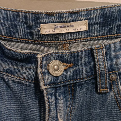 Stradivarius denim shorts like new, blue, size XS