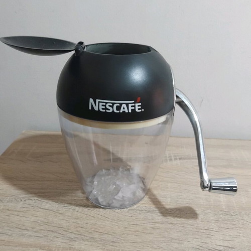 Nescafe ice crusher used
