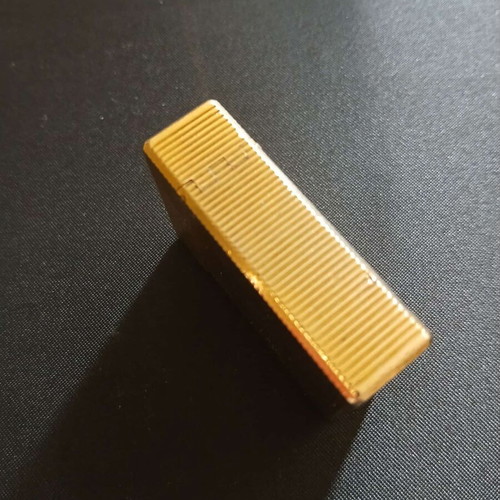 S.T. Dupont Ligne 2 lighter used, yellow gold finish