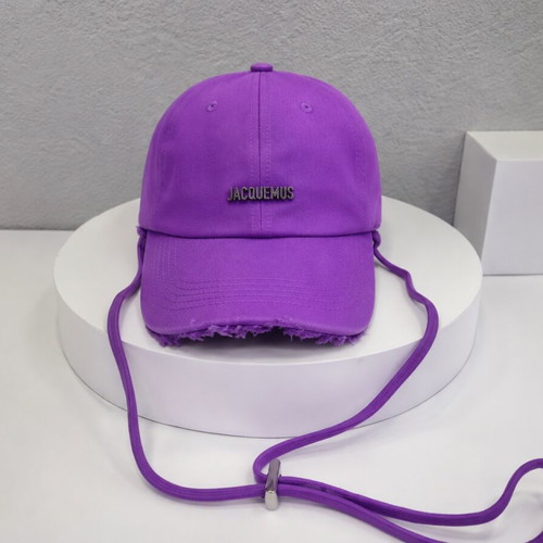 Jacquemus Cap Purple new, one size