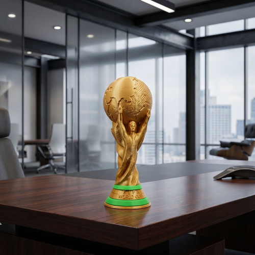 World Cup Football Trophy new, 25 cm height