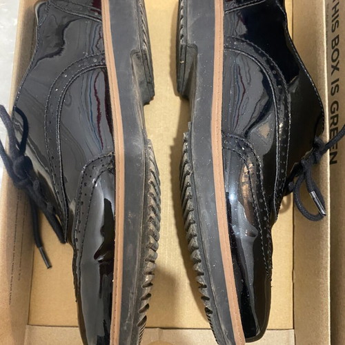 Clarks leather shoes used, size 37, black