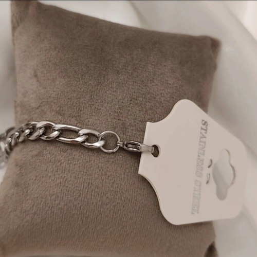 Stainless Steel Unisex Hand Chain new, silver