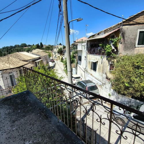 Detached house 100 sqm near Corfu town with sea view