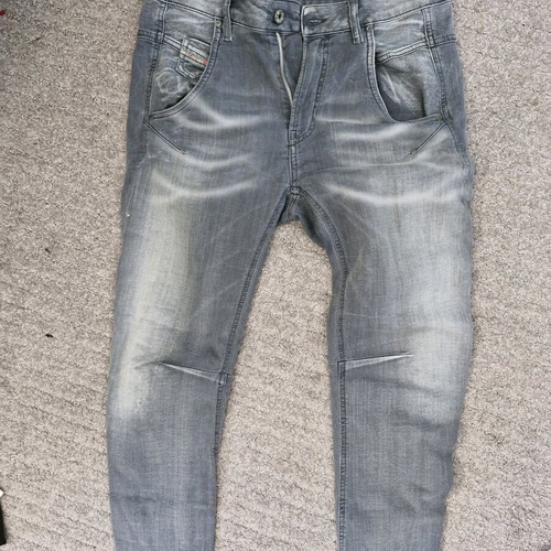 Diesel boyfriend jeans gray like new, size M 38 10