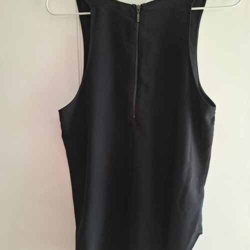 Stradivarius Black Sleeveless Top L New, Elegant and Timeless