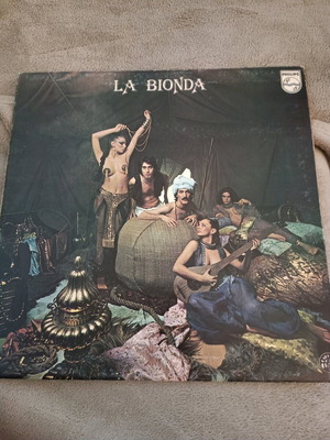 La Bionda vinyl LP album used, original Greek press