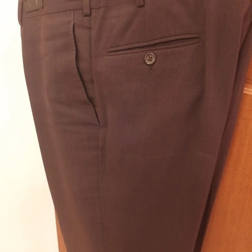 Berto Lucci suit used, brown, jacket size 52, pants size 44