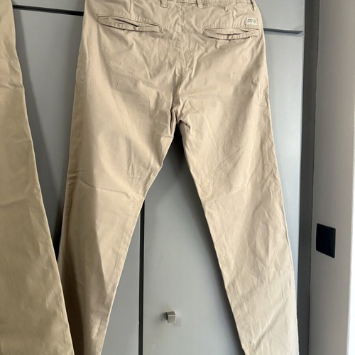 Zara men's pants beige large set of 2 like new