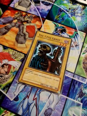 The 13th Grave LOB Unlimited Yu-Gi-Oh! card