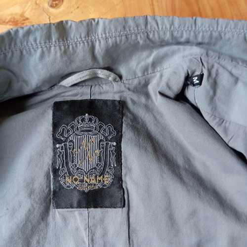 No name women's trench coat size M like new, grey