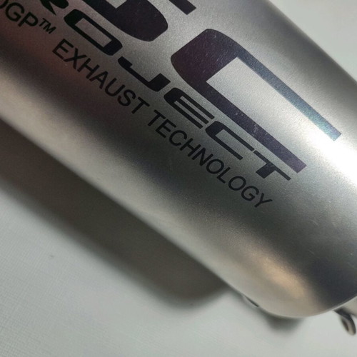 MotoGP look s c project motorcycle exhaust like new