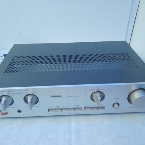 inquire about availability 80s Vintage LUXMAN L200 | Quality HiFi Amplifier | 80s' Made in Japan |