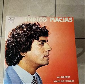 LP - Enrico Macias - ( Un berger vient de tomber )