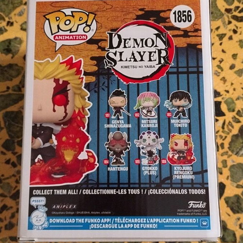 Funko Pop Animation Rengoku Kyojuro 1856 Premium new