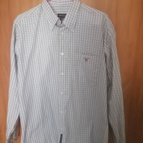 Gant men's checkered shirt size M like new
