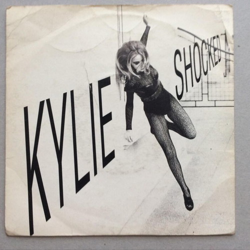 Kylie Minogue Shocked vinyl record used 45 rpm
