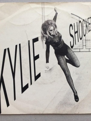 Kylie Minogue Shocked δίσκος βινυλίου μεταχειρισμένος 45 στροφών
