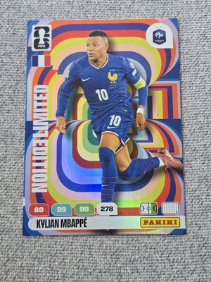 Κάρτα Panini Limited Edition Mbappe καινούργια
