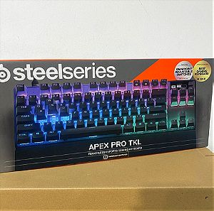 SteelSeries APEX Pro 2023 Ασύρματο Gaming Μηχανικό Πληκτρολόγιο Tenkeyless με OmniPoint 2.0