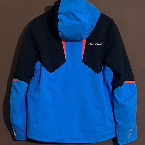 Spyder Zermatt Jacket size medium like new, blue/black