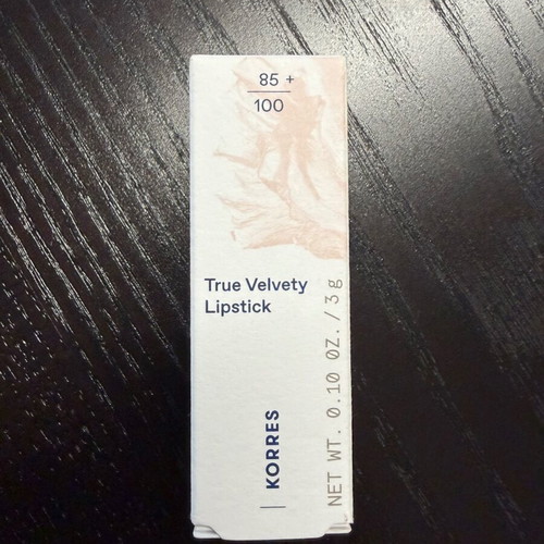 Korres True Velvety Lipstick 57 Terra Red semi matte new