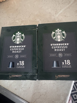 Starbucks Nespresso coffee capsules, pack of 36
