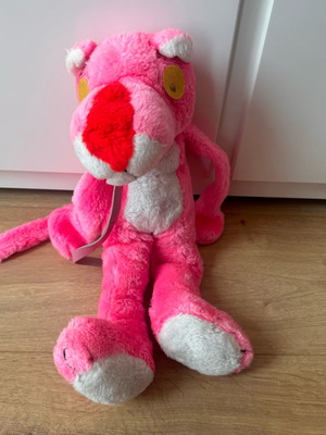 Pink Panther plush stuffed animal used, from 1983