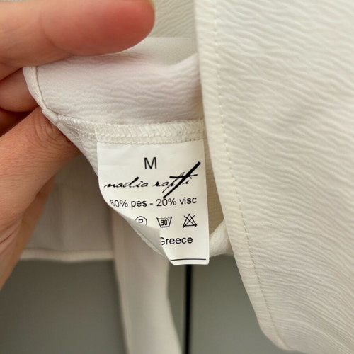 Nadia Rapti top like new, size M, black and white