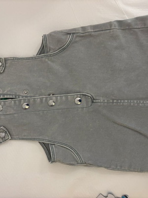 Denim dress salopette for 2-3 years old like new
