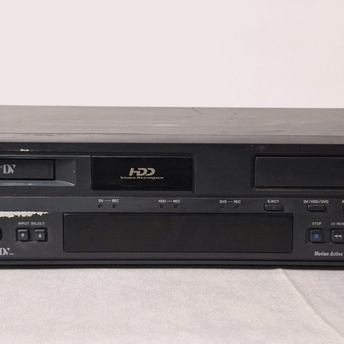 JVC SR-DVM70E MiniDV HDD DVD Recorder like new professional combo