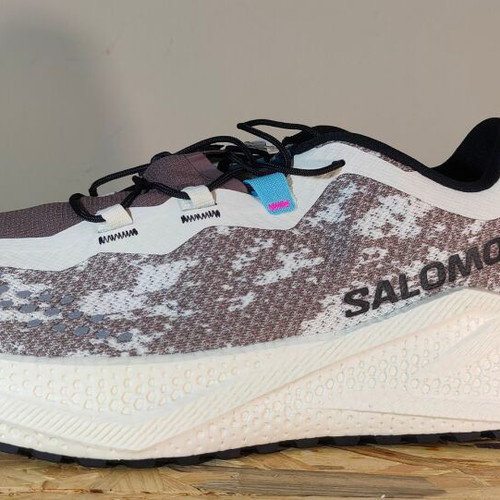 Salomon Aero Glide 4 Grvl new, EU 47 1/3, gray and white athletic shoes