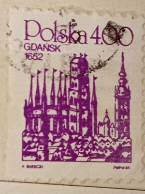Poland Stamp used