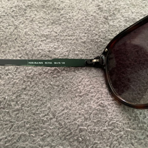 Carrera men's sunglasses brown used
