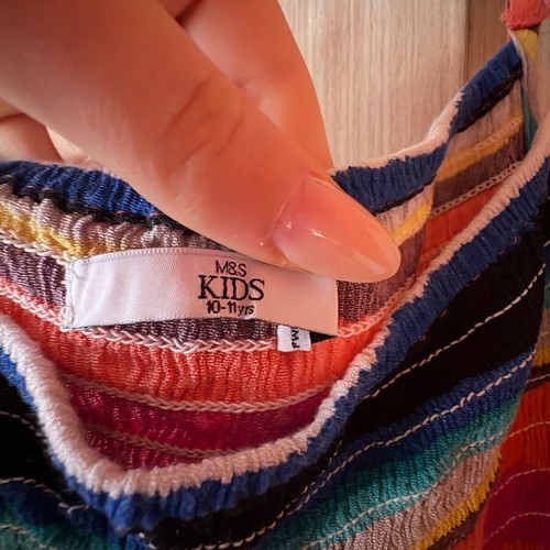 Παιδικό φόρεμα Marks and Spencer καινούργιο, πολύχρωμο, μέγεθος 10-11