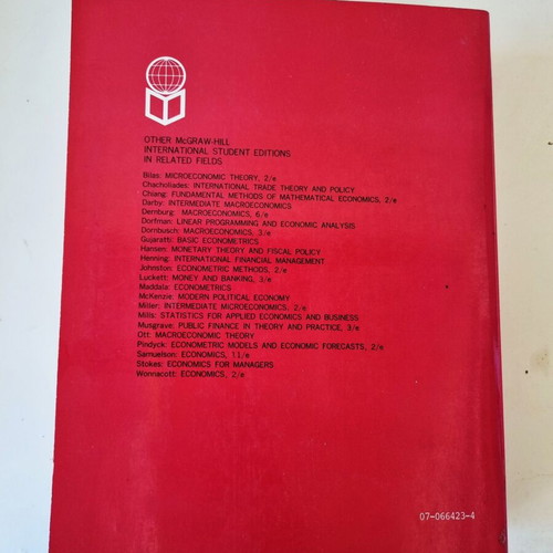 Economics book, McGraw-Hill Companies