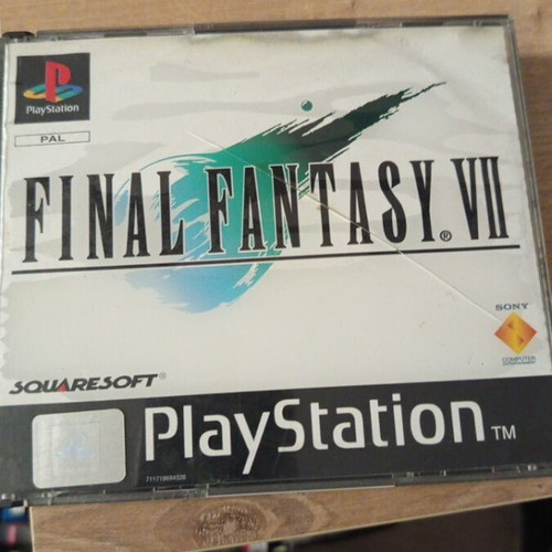Final Fantasy 7 PlayStation PS1 game used