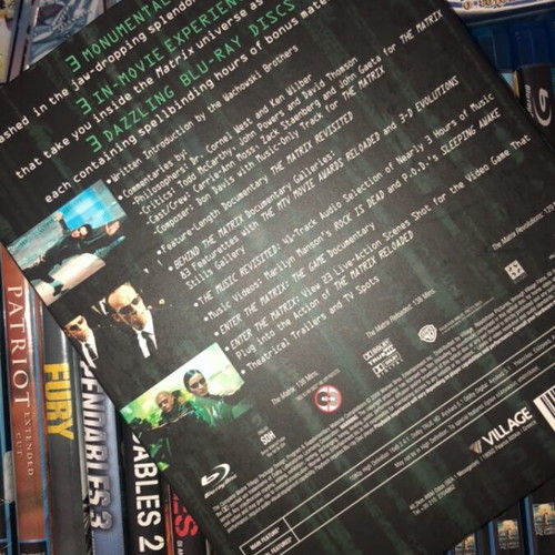 Complete Matrix Trilogy Blu-ray new with Greek subtitles