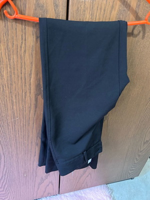Bershka women's black pants like new, size XS