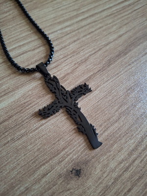 Stainless Steel Cross Necklace