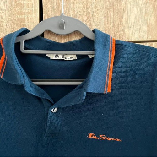 Ben Sherman polo size M used, blue
