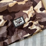3Guys Camo Men's Swim Shorts Medium Like New Black Gray