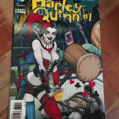 Detective Comics 2nd Series #23.2 A Harley Queen 3D cover like new