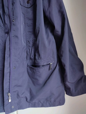 Light jacket like new, purple, size L