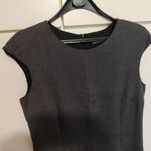Zara Basic Dress Large Gray like new, viscose