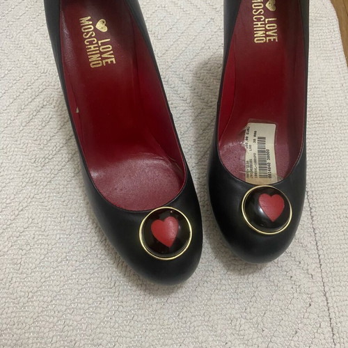 Moschino shoes used, size 38, black