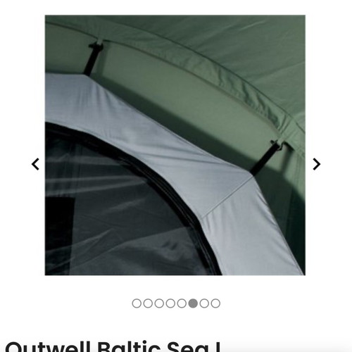 Outwell Baltic Sea L camping tent like new, 5-person
