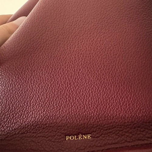 Polene Numero Neuf bag like new, red handbag