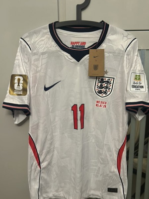Nike England Rashford Jersey size L new, FIFA World Cup 2026