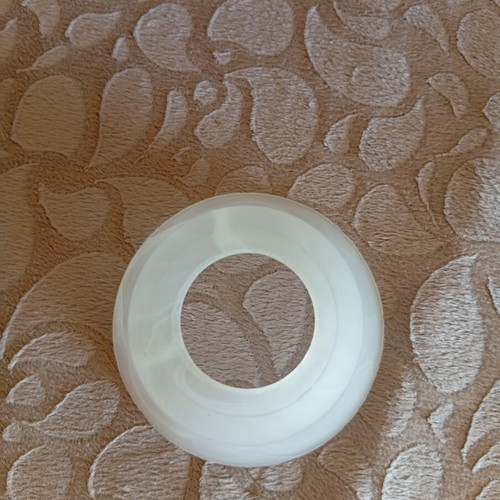 Replacement Glass Lamp Shade Bell Shape alabaster vintage used